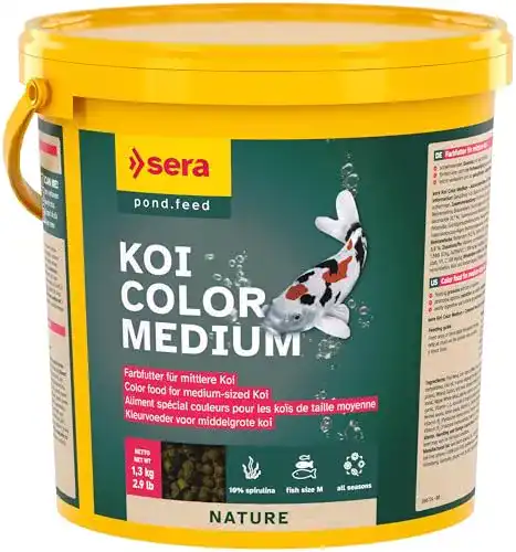 Sera-Koifutter sera (07022) Koi Color Nature Medium 3,8 Ltr.
