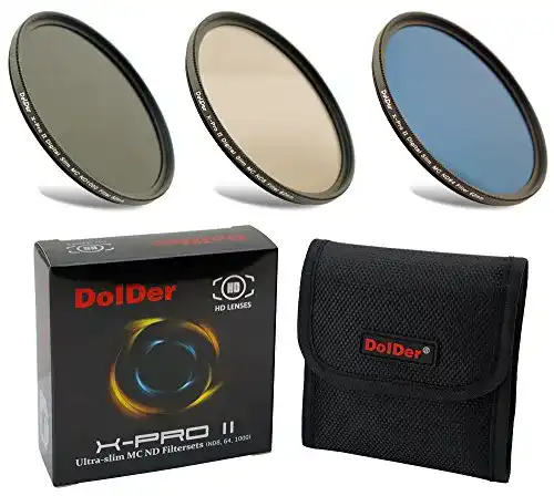 ND-Filter-Set DolDer ND Filter Set (ND8, ND64, ND1000) 77mm