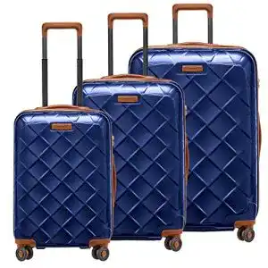 Kofferset 3-teilig Stratic Leather & More Koffer-Set 3-teilig