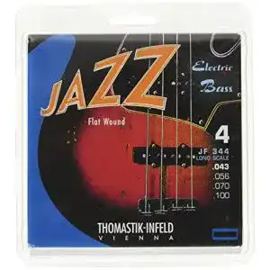 Bass-Saiten Thomastik 682715 Saiten für E-Bass Jazz Bass Flat Wound