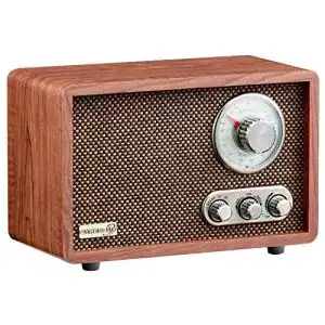Retro-Küchenradio Cyberlux Nostalgie Kompaktanlage, Holz