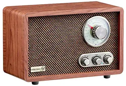 Die beste Retro-Küchenradio Cyberlux Nostalgie Kompaktanlage, Holz 2026 Test Bestseller Retro-Küchenradio Cyberlux Nostalgie Kompaktanlage, Holz