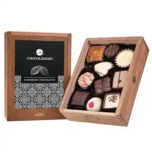 Pralinen CHOCOLISSIMO Elegance – ohne Alkohol – 10 Luxus