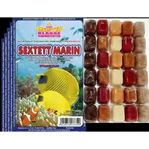 Frostfutter SAHAWA 150 Portionen 5X 100g Sextett Marin