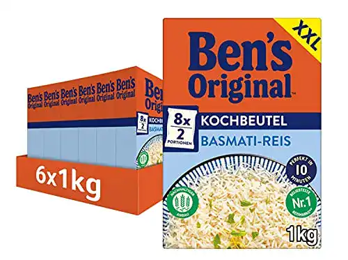Basmatireis BEN’S ORIGINAL Ben’s Original Basmati Reis, 6 x 1kg