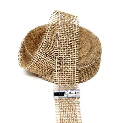 Juteband TGG Natur weich, 40mm breit, 25 Meter