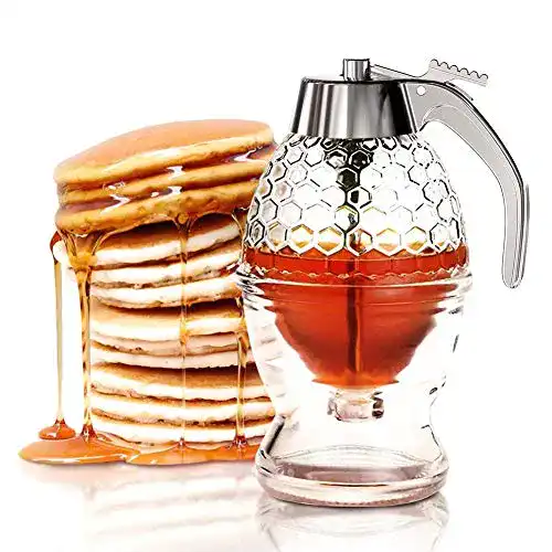 Honigspender ORANGEHOME mit Aufbewahrungsständer, 200 ml