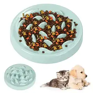 Anti-Schling-Napf Hund Zaloife Hundenapf Slow Feeder