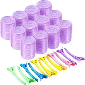 Lockenwickler Blulu 44 mm Selbstgriff Set 12 Count Groß