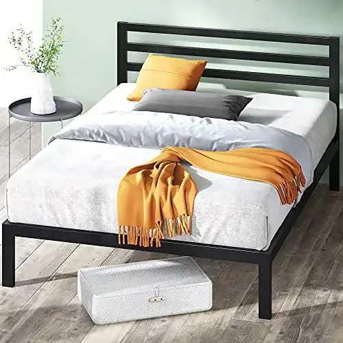 Metallbett Zinus Mia Modern 36 cm Plattformbettrahmen