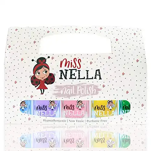 Peel-off-Nagellack MISS NELLA SPRING IT ON Nagellack 5er Set