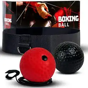 Reflexball Boxen Deluxura Box Ball Stirn für Boxtraining Reflex