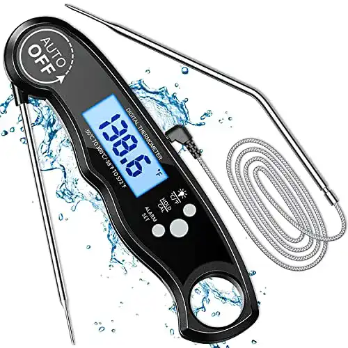 Bratenthermometer Cocoda, LCD Digital, 2 Edelstahlsonden