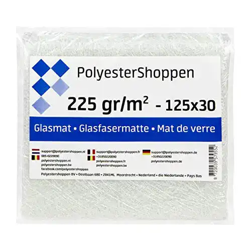 Glasfasermatte RESION, Glasmatte, Glasfasergewebe 125x30cm