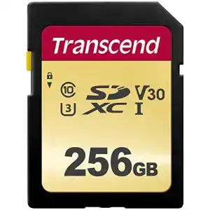 SDXC (256GB) Transcend 256GB SDXC/SDHC 500S Speicherkarte
