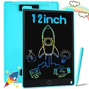 LCD-Schreibtafel Richgv LCD Zaubertafel Kinder, 12 Zoll Maltafel