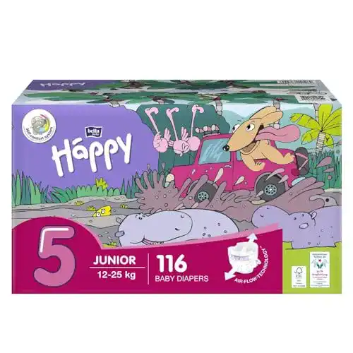 Windeln Bella Baby Happy mit maximalem Schutz u. New Flexi Fit