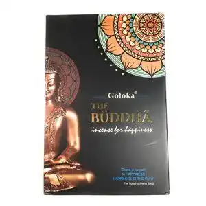 Goloka-Räucherstäbchen Goloka Mystirious Black Buddha 15 g