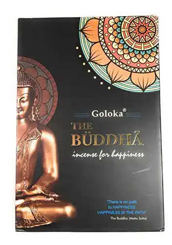 Goloka-Räucherstäbchen Goloka Mystirious Black Buddha 15 g