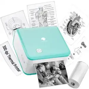 Bluetooth-Drucker Phomemo M02 Pro 300 DPI Mini Tragbar