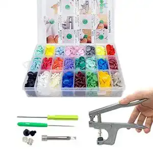Druckknöpfe SUNTATOP T5 24 Farben + Snaps Zange