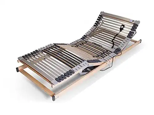 elektrischer Lattenrost 90×200 moebel-eins Amethyst 7 Zonen
