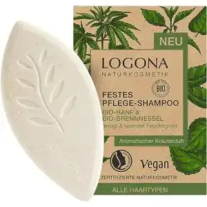 Haarseife LOGONA Naturkosmetik Festes Pflege Shampoo, 60 g