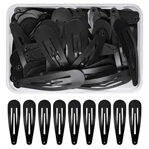 Die beste Haarspangen NATUCE 50 Stück Schwarz, 5CM Mädchen 2026 Test Bestseller Haarspangen NATUCE 50 Stück Schwarz, 5CM Mädchen