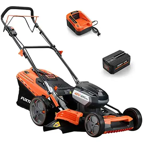 Fuxtec Rasenmäher Fuxtec 40V Akku Rasenmäher Set E148CV