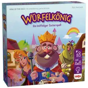 Spiele ab 8 Jahren HABA 303485 – Würfelkönig, kniffelig