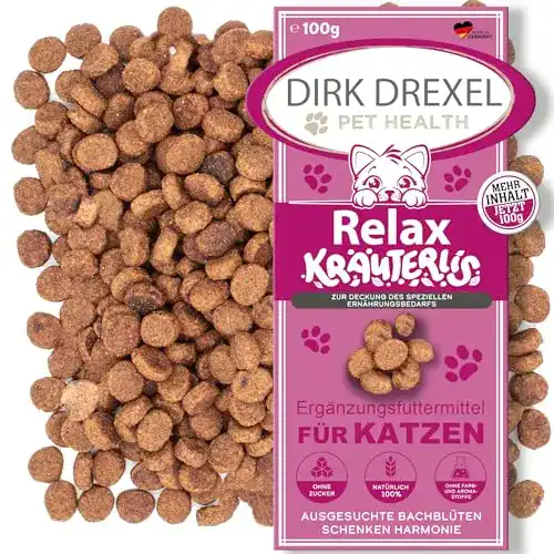 Beruhigungsmittel für Katzen Dirk Drexel Relax Kräuterlis, 78g