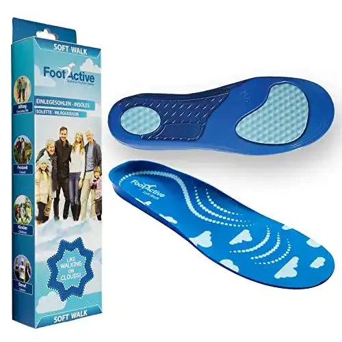 Einlegesohlen FootActive Soft Walk – Dämpfung, Unterstützung