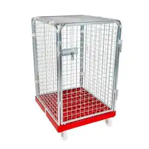 Gitterwagen der ROLLENDE SHOP 1020 mm 5 seitig abschließbar