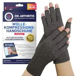 Arthrose-Handschuhe Dr. Arthritis, Handbandage, 1 Paar, M