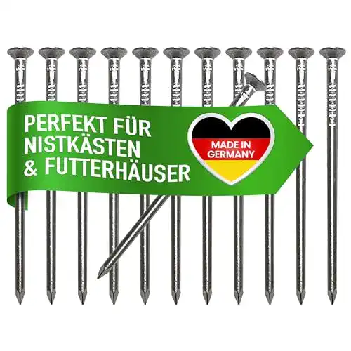 Alunägel Gardemics Aluminium Nägel für Nistkästen & Futterhäuser