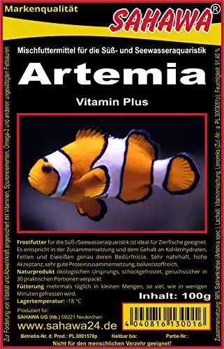 Die beste Frostfutter SAHAWA Artemia 5X 100g Blister+ 1 Blister Daphnien 2026 Test Bestseller Frostfutter SAHAWA Artemia 5X 100g Blister+ 1 Blister Daphnien