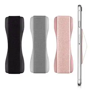 Handy-Fingerhalter Leathlux 3 x Finger-Halterung Griff