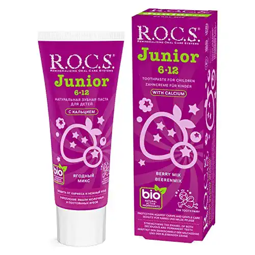 Rocs-Zahnpasta rocs R.O.C.S. Zahnpasta Junior Beerenmix 74 g