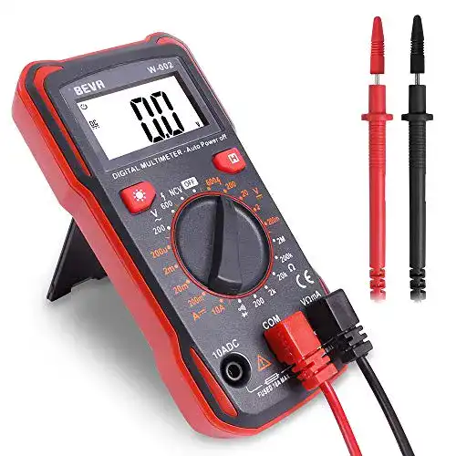 Multimeter BEVA Digital Durchgangsprüfer Voltmeter, AC/DC Multi