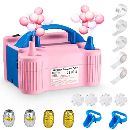Luftballonpumpe elektrisch FAOKZE Elektrische Ballonpumpe