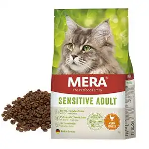 Mera-Katzenfutter MERA Cats Sensitive Adult Huhn, Trockenfutter