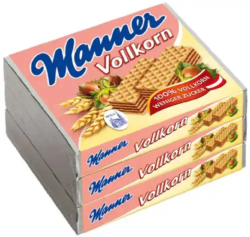 Manner-Schnitten manner Original Neapolitaner Schnitten Vollkorn
