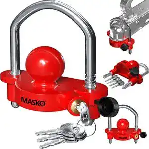 Anhängerschloss MASKO® Anhängerschloss für gängige Anhängerkupplung