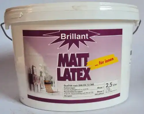 Latexfarbe matt Industrie Latexfarbe Brillant Matt Latex für Innen