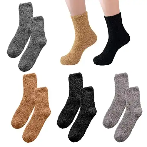 Kuschelsocken Herren PFLYPF 4 paar Herrensocken, warme Socken