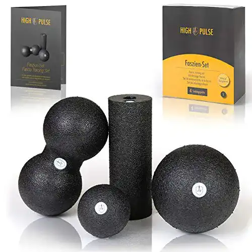 Faszienrollen-Set High Pulse® Faszien Set inkl. 2X Faszienball, 1x Mini Faszienrolle