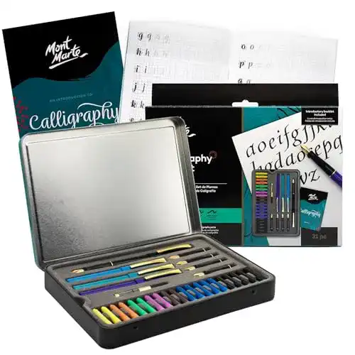 Kalligraphie-Set Mont Marte – 32-teilig – Perfekt für Anfänger