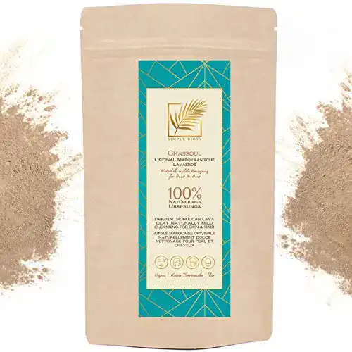 Die beste Wascherde SIMPLY BIOTY Lavaerde 1kg original Ghassoul - Bio 2026 Test Bestseller Wascherde SIMPLY BIOTY Lavaerde 1kg original Ghassoul – Bio