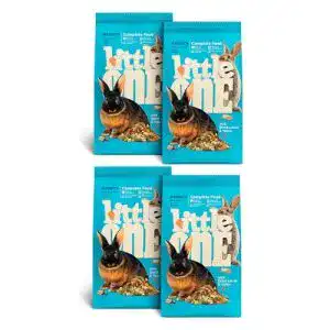 Zwergkaninchenfutter Little One Alleinfutter, 4 x 900 g