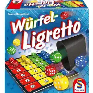 Spiele ab 8 Jahren Schmidt Spiele 49611 Würfel Ligretto